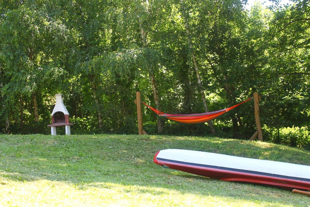 Bajkowe Mazury Domek Holenderski Plaza Lodki Kajaki Wedkowanie Mikołajki Exterior foto
